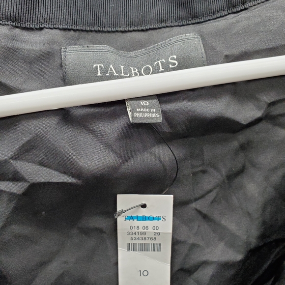 Talbots size 10 red floral skirt - Picture 3 of 6